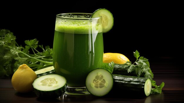 When is the best time to drink green juice before or after meal