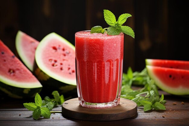 Celery and Watermelon Juice