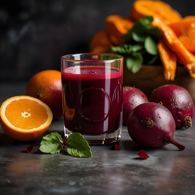 Beetroot Carrot and Orange Juice Benefits For Skin 