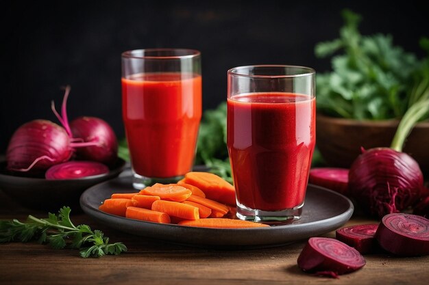 Beetroot Carrot and Orange Juice Benefits For Skin 