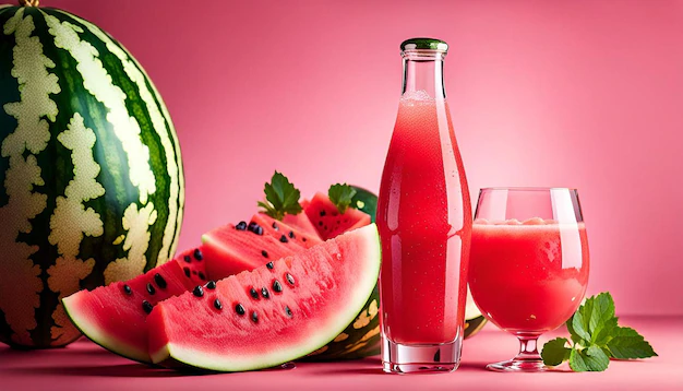 Grapes And Watermelon Juice